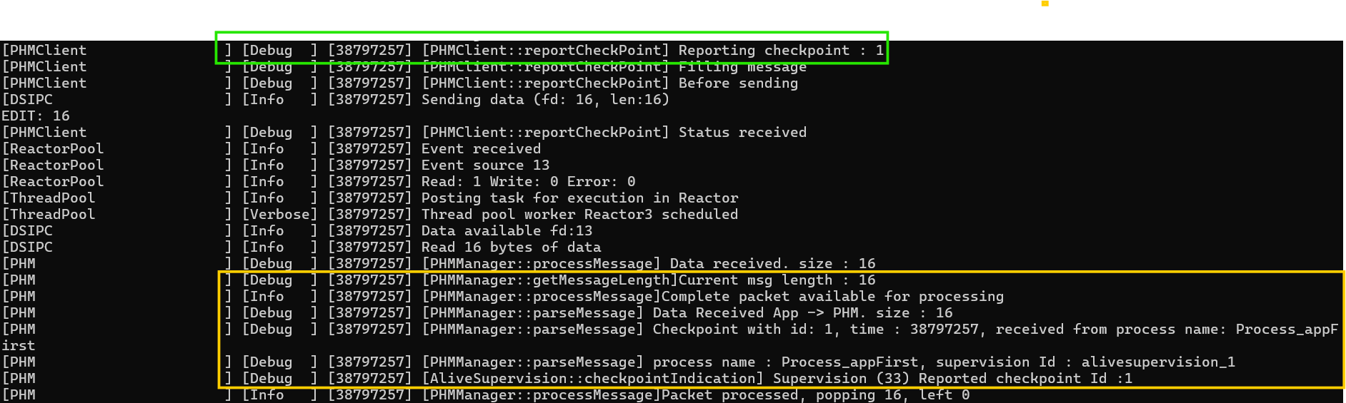 PHM_checkpoint_reporting